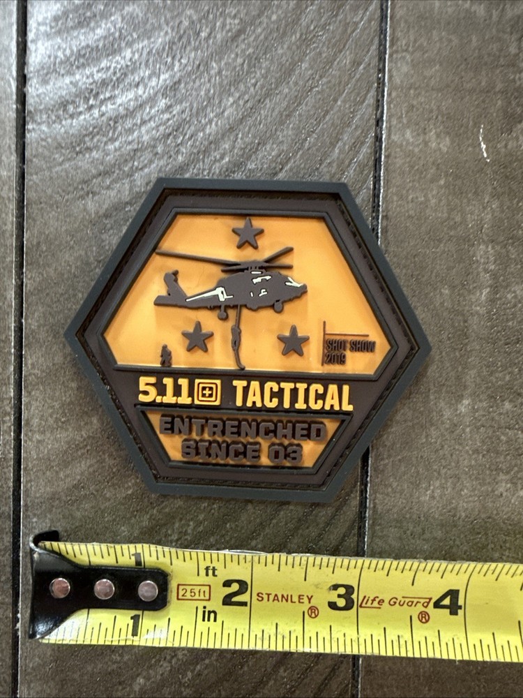5.11 Tactical Patch Entrenched Since 03 Law Enforcement Morale Patch