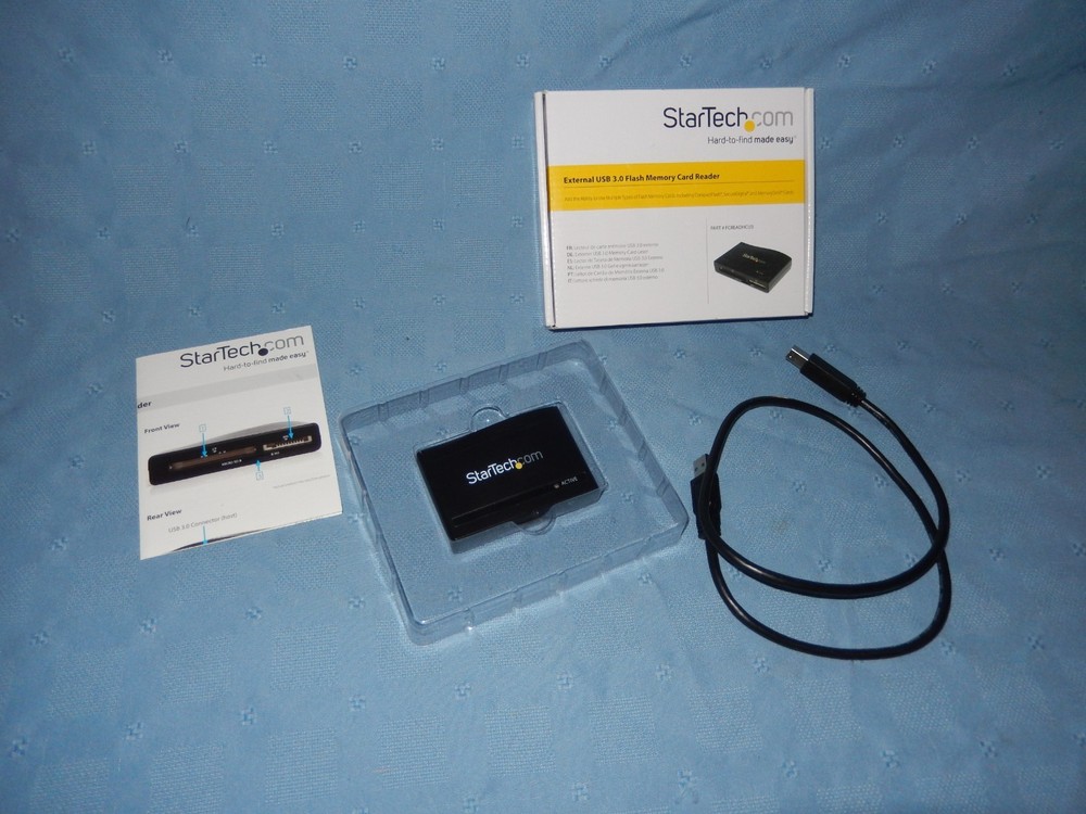 StarTech External USB 3.0 Flash Memory Card Reader - #FCREADHCU3 - Unused