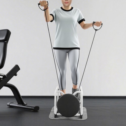 Multi-Function Stepper Mini Sport Stepper with Seat Stepper for Home 150kg
