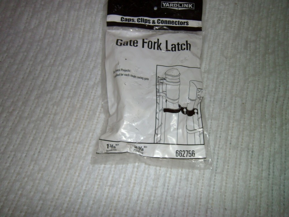 Gate Fork Latch Galvanized 0092583 1-3/8" x 2-3/8"
