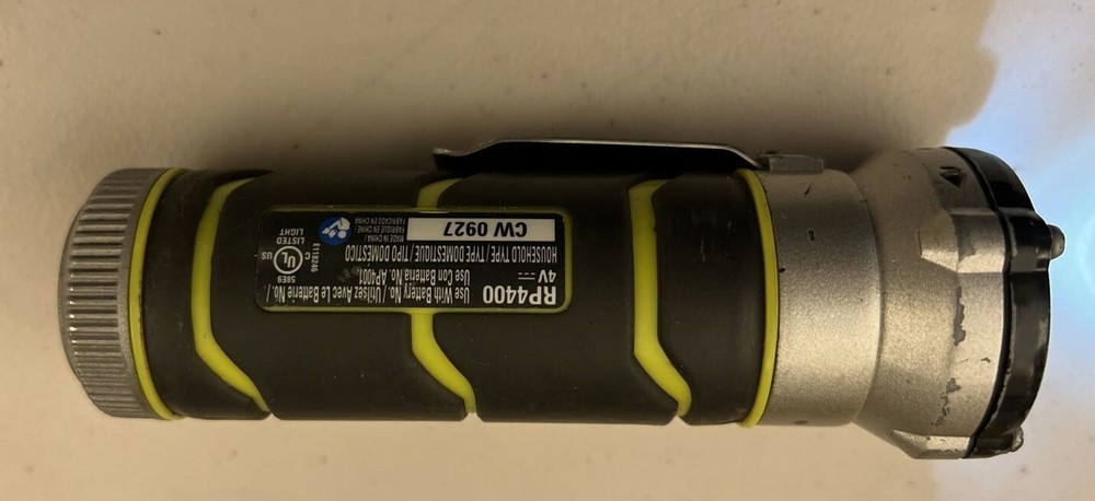 Ryobi Tek4 Flashlight RP4400 Bare Tool With No Battery , TESTED