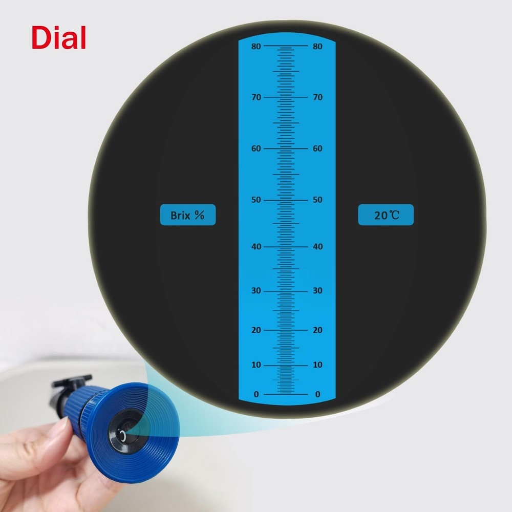 Accurate Brix Meter w/ Temp Compensation