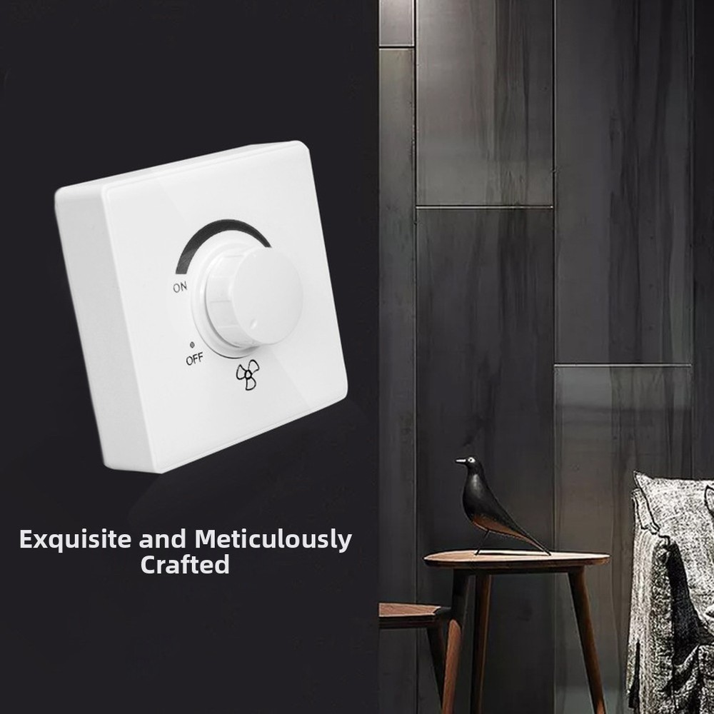 Ceiling Fan Knob Speed Controller For surface Mounted for Easy Installation ABS