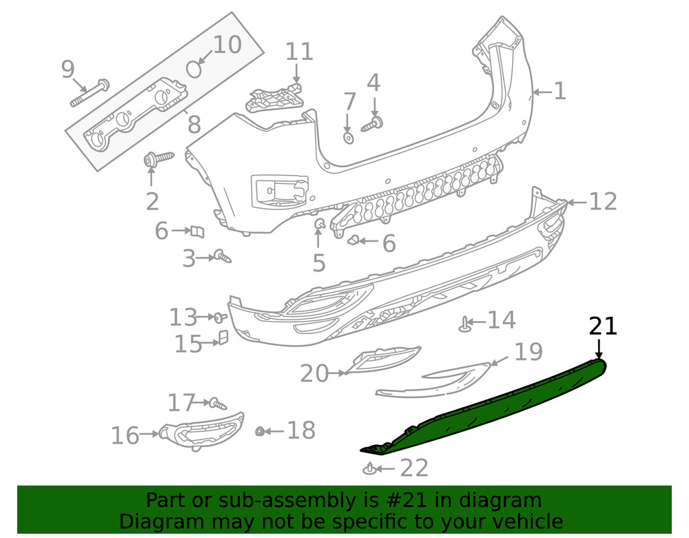 Genuine GM Lower Deflector 84788334