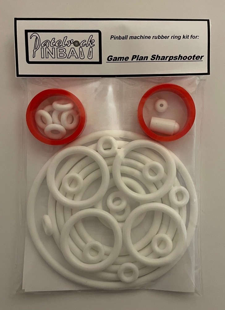 1979 Game Plan Sharpshooter Pinball Machine Rubber Ring Kit