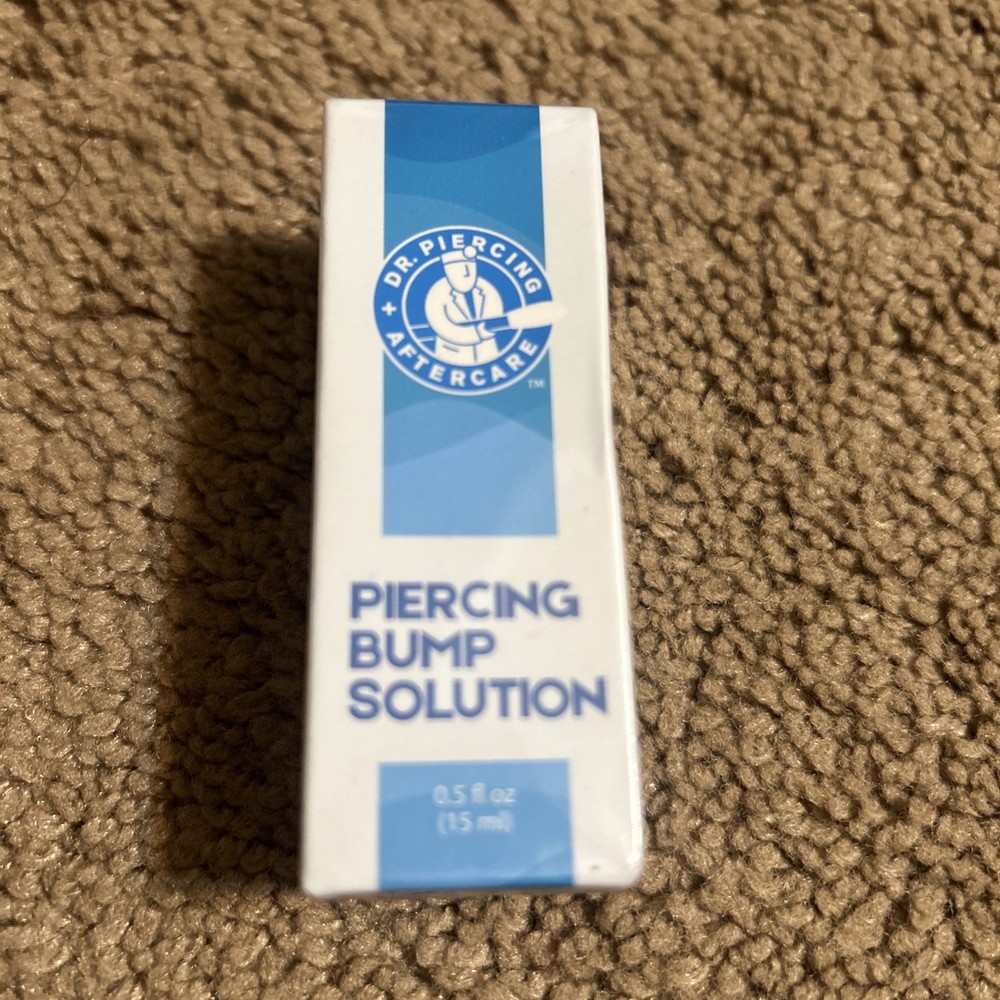 Dr. Piercing Aftercare Keloid Drops – Non-Greasy Saline Solution for Keloid Bump
