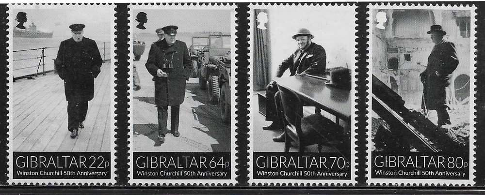 Gibraltar Scott #'s 1504 - 1507 MNH