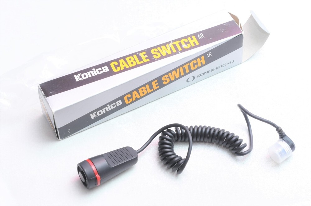 Konica Remote Control Cable Switch Shutter Release AR for 35mm SLR