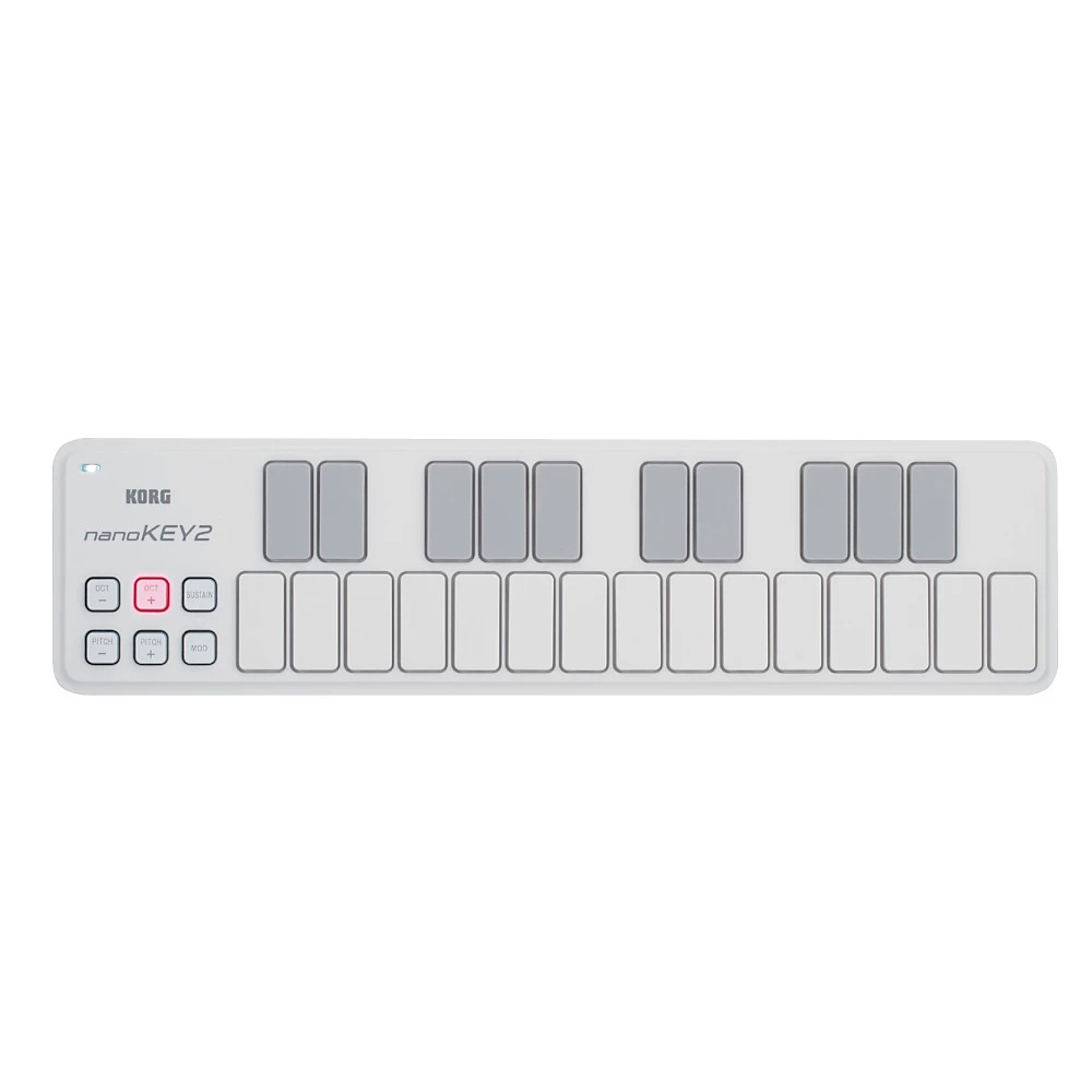 Korg NANOKEY2 USB Keyboard Controller White