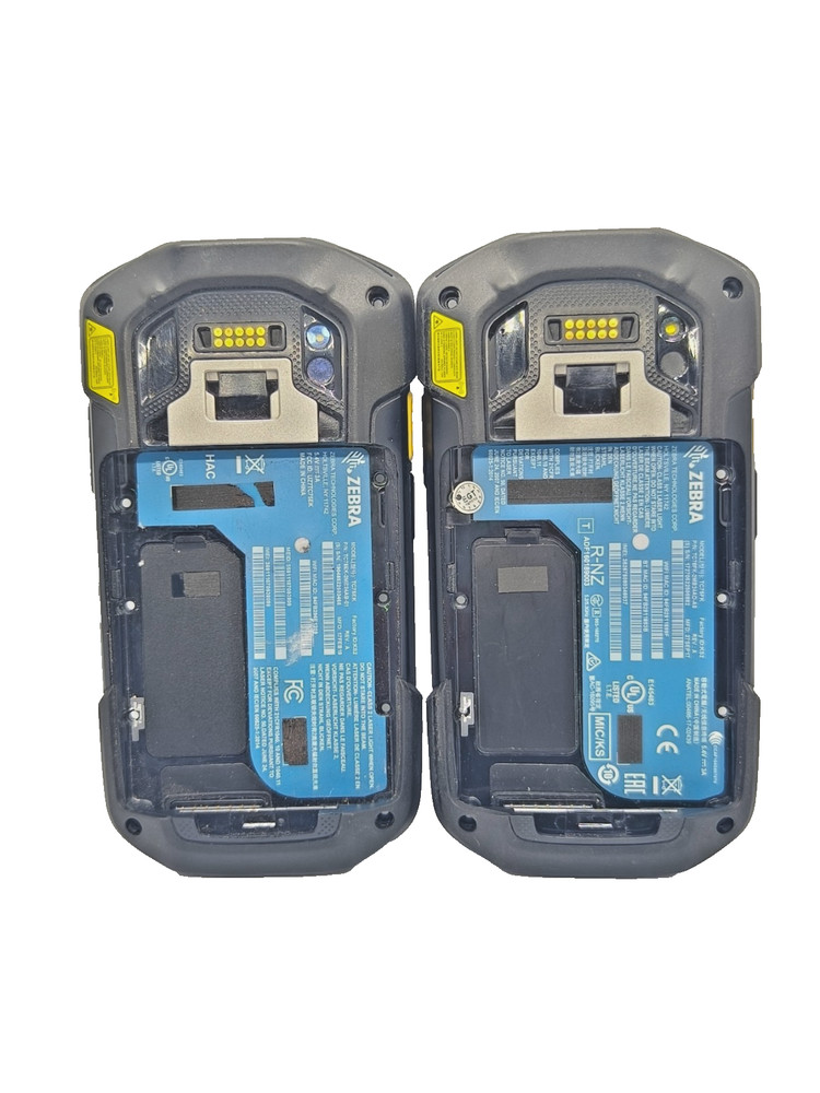 2 x  Zebra TC70x TC75x back  covers rear shells with scan engine modules