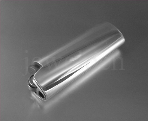 Starling 8 cm Large Bic Lighter Case 925 Sterling Silver Smooth Polished (V)
