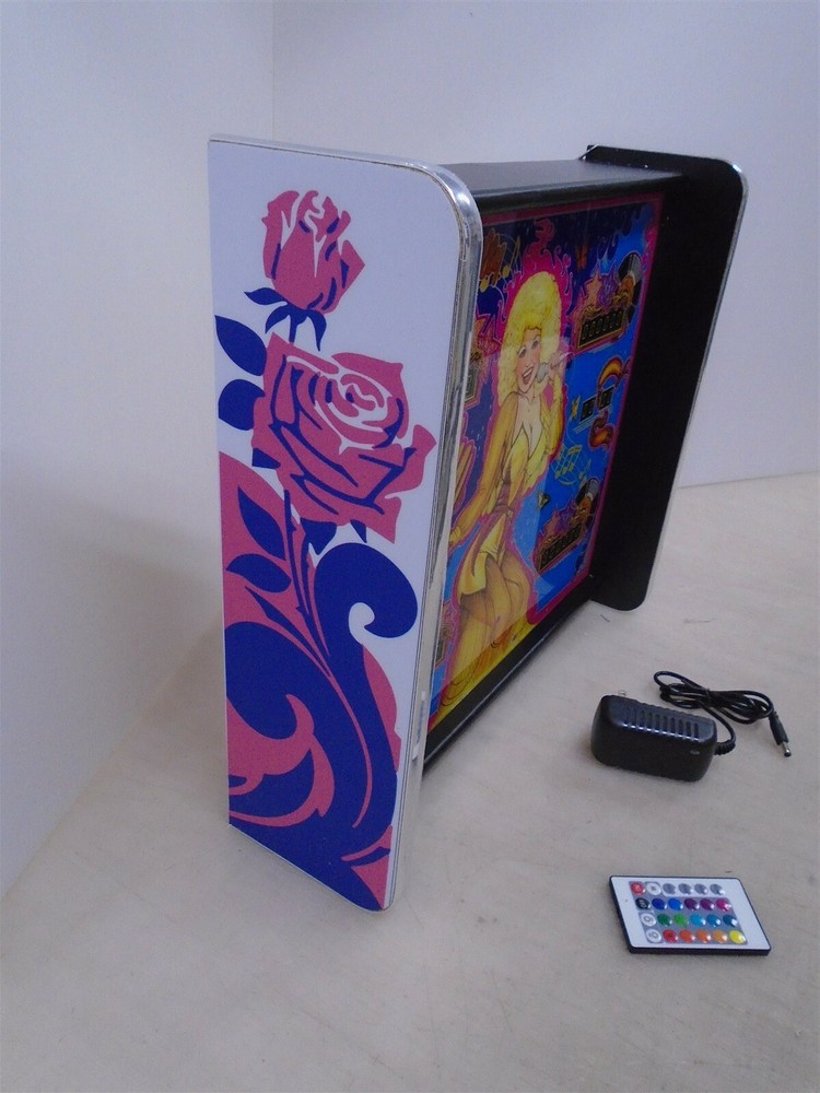 Bally Dolly Parton Pinball Head LED Display light box