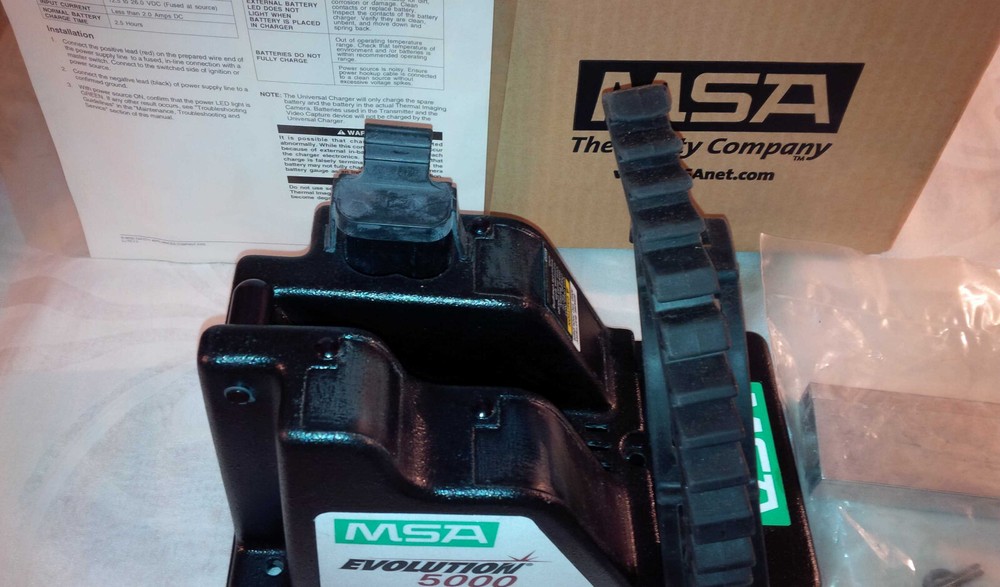 MSA Evolution 5000 E5K SERIES Non-Charging SPARE BATTERY & TIC Holder 10067707