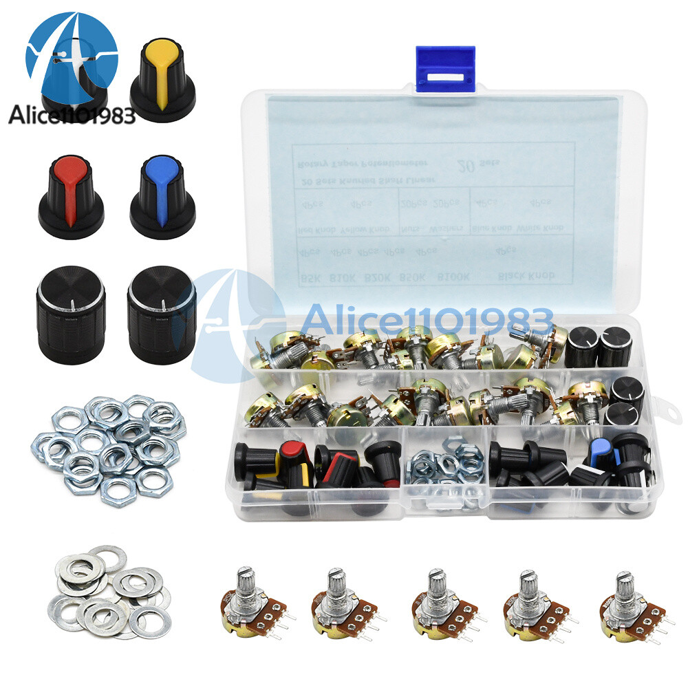 9/10 Specifications 18 20 50 100PCS Potentiometer Adjustable Resistance Package