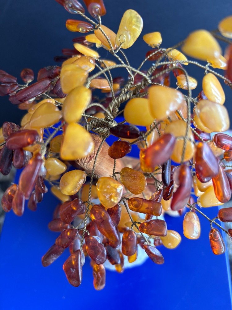 AMBER,TREE,BRASS,QUARTZ