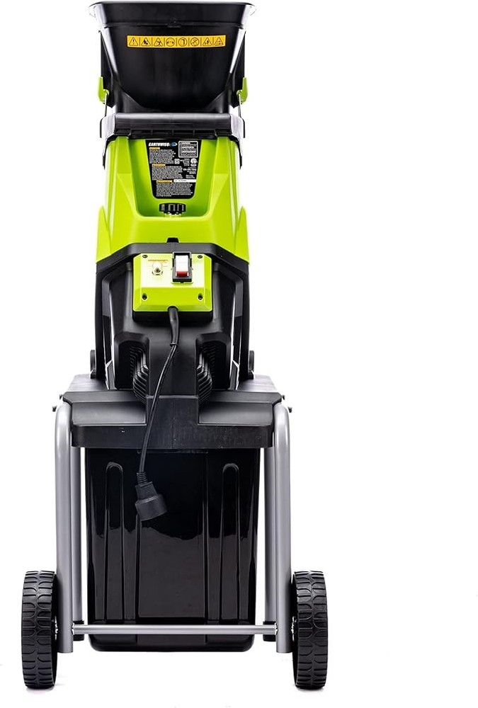 15 Amp Electric Garden Chipper with Collection Bin