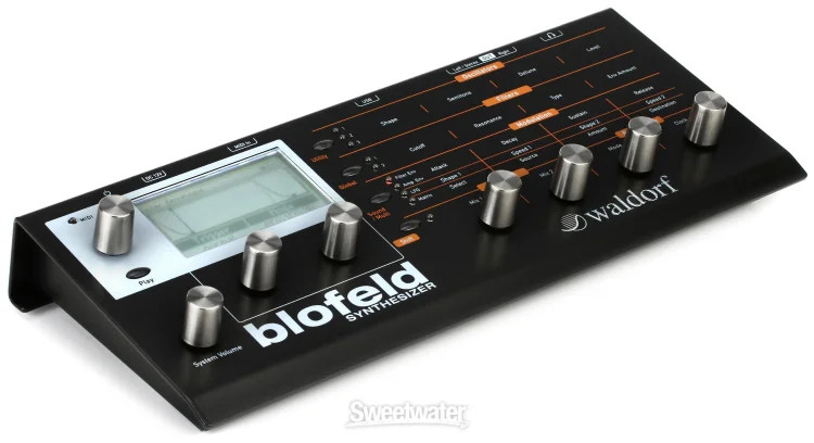 Waldorf Blofeld Desktop Synthesizer - Black