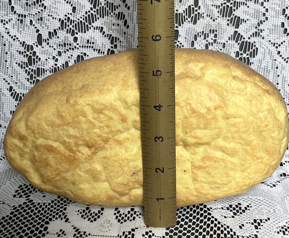 Fake Bread Loaf Food Realistic Display Prop Rustic Bakery