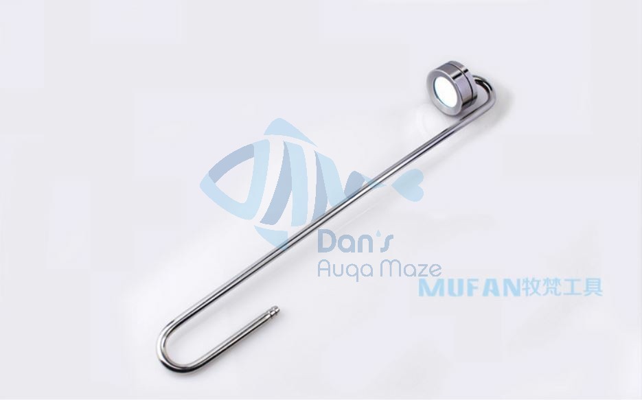 MuFan Aquarium Stainless Steel CO2 Diffuser U Shaped Tube Diffuser Replacement