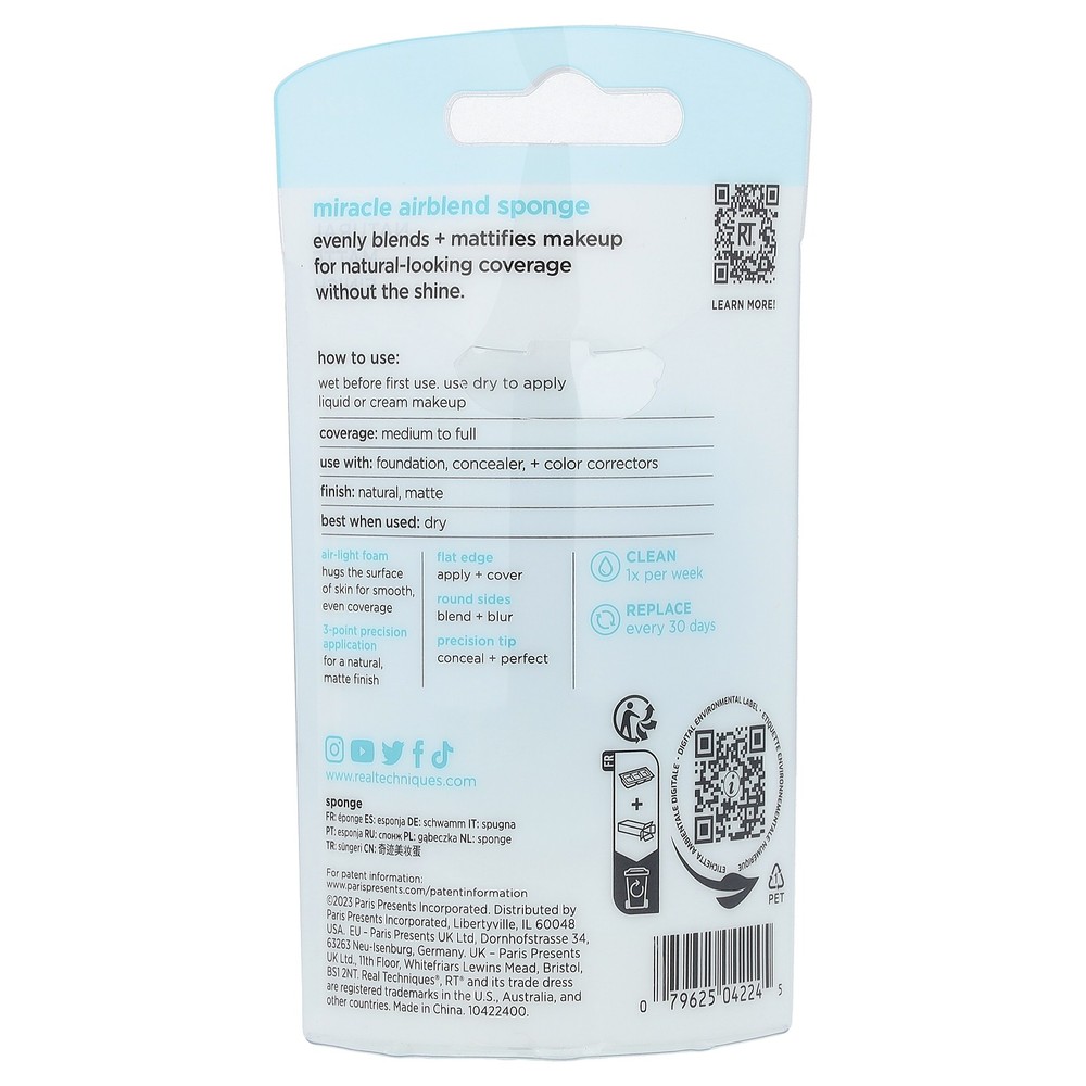 Miracle Airblend Sponge, 1 Sponge