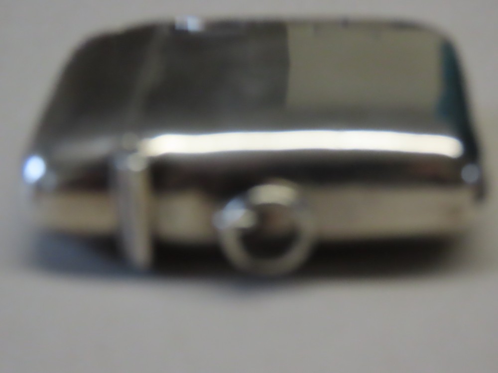 Large silver vesta case, Thomas Bishton, 1920