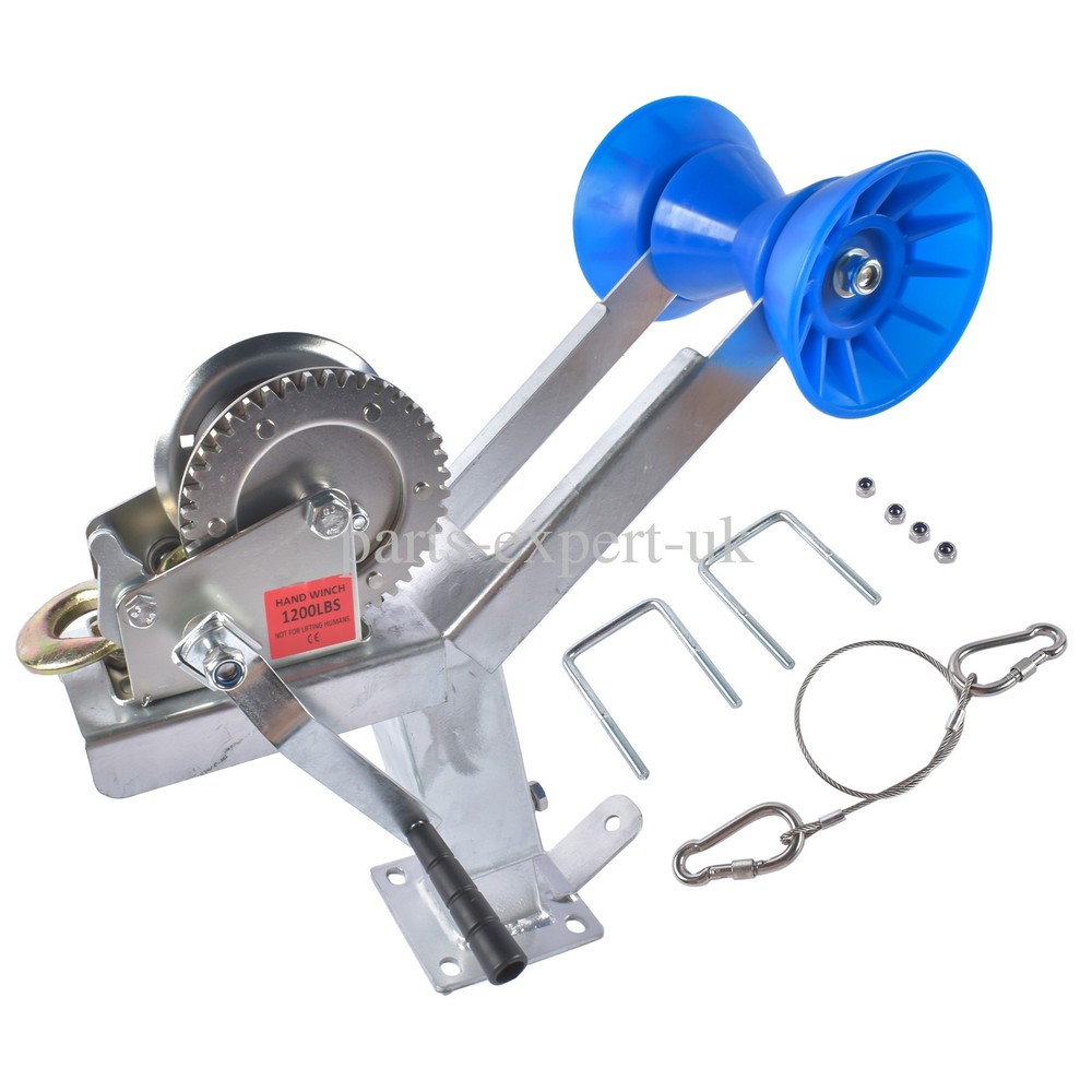 Adjustable Winch Stand Winch Post for Boat Trailer with 1200lbs Winch Roller