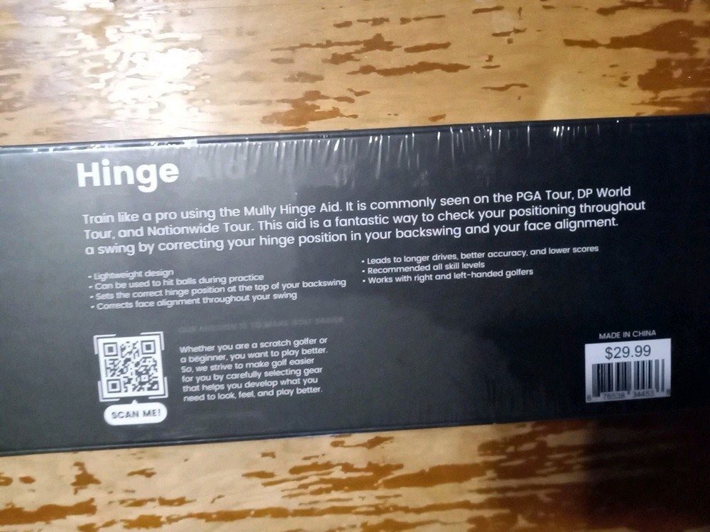 Mully Hinge Aid Swing Training Device Free Shipping