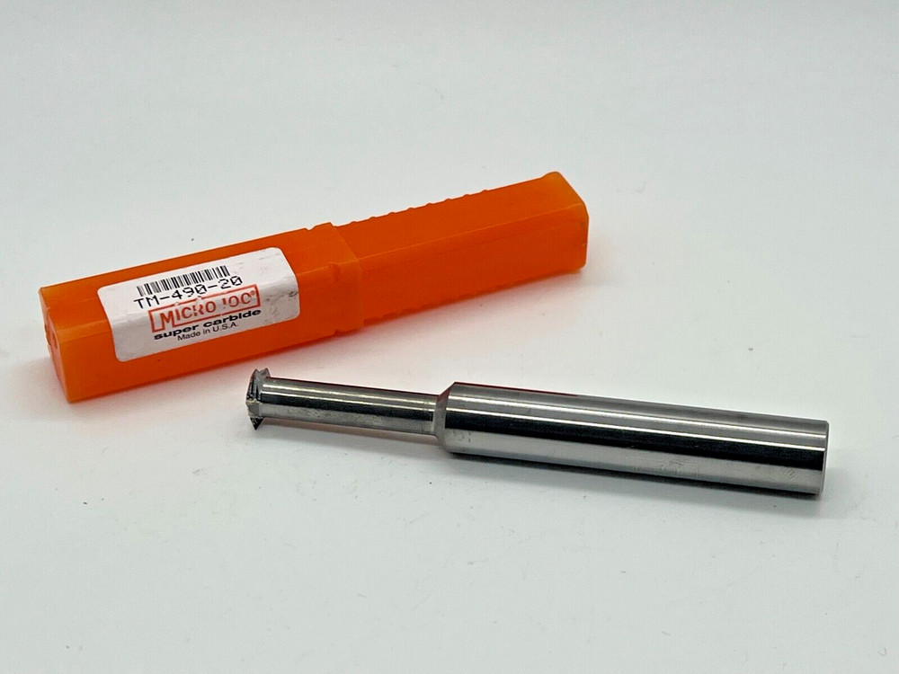 MICRO 100 New Solid Carbide Thread Mill - TM-490-20, .4900" Dia