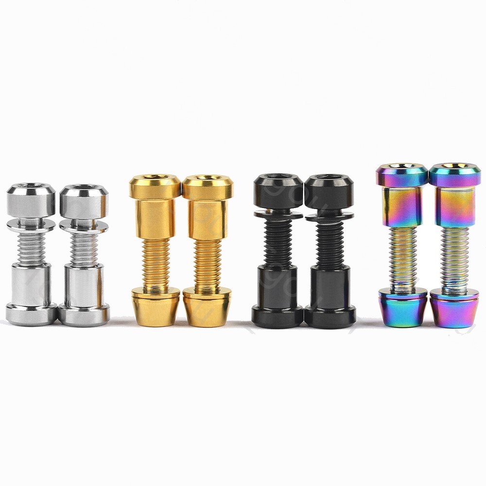 Titanium Screws M5x16/18/20 Handlebar Bolt Counter Locking Rear Fork Locking Nut