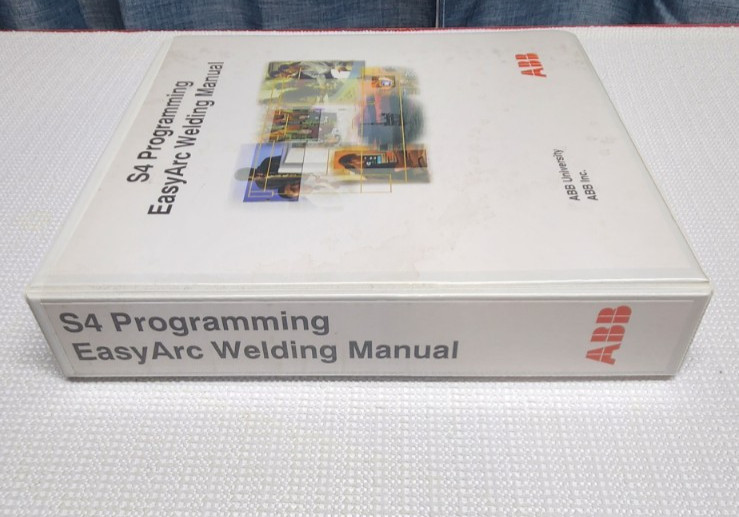 ABB S4 Programming EasyArc Welding Manual