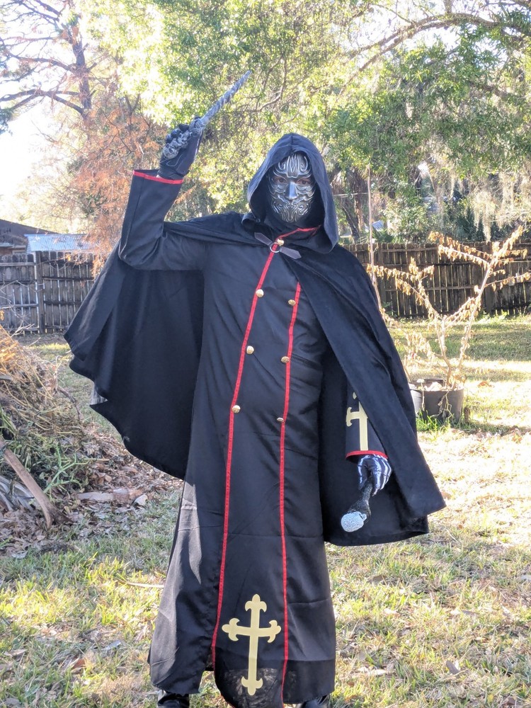 Black Priest Robe