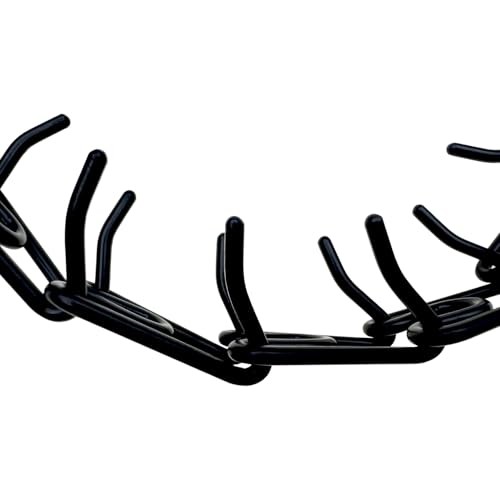 Hicost Adjustable No Pull Dog Collar - Small, Medium, Large, XL - Black Harness