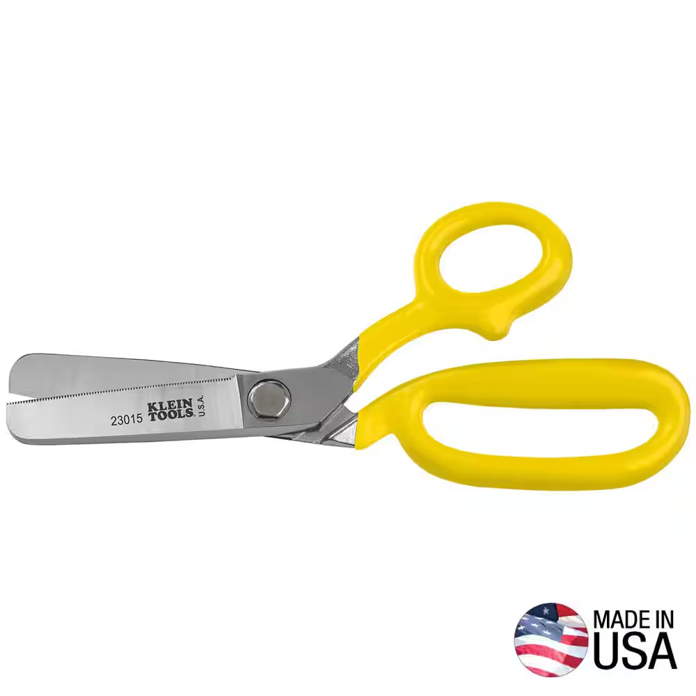 Single Serrated Blade Blunt Shear