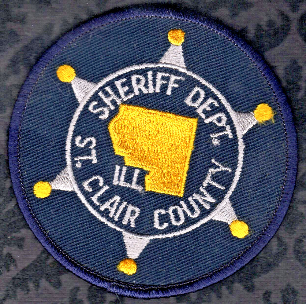 St. Clair County Illinois Sheriff Shoulder Patch