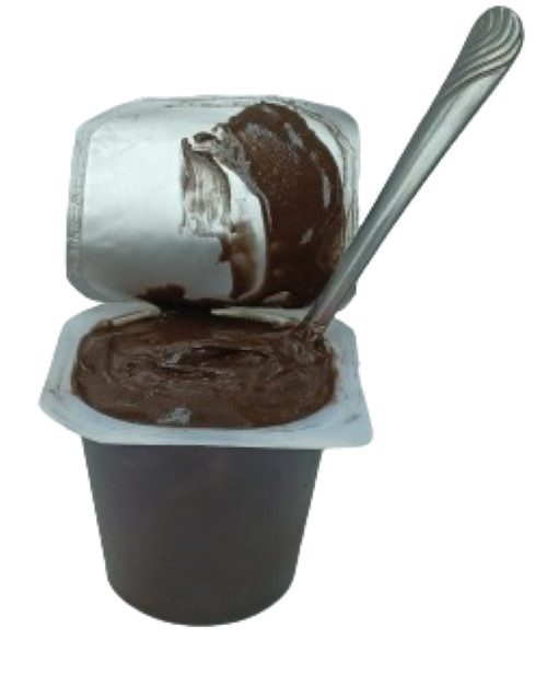 Display Faux Food Prop Pudding Cup