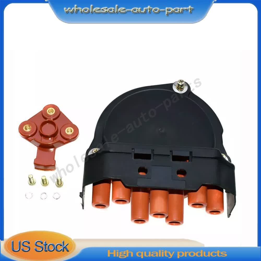 For BMW E23 E24 E28 E30 E31 E32 Distributor Cap&Rotor 12111725070 12111734110 US