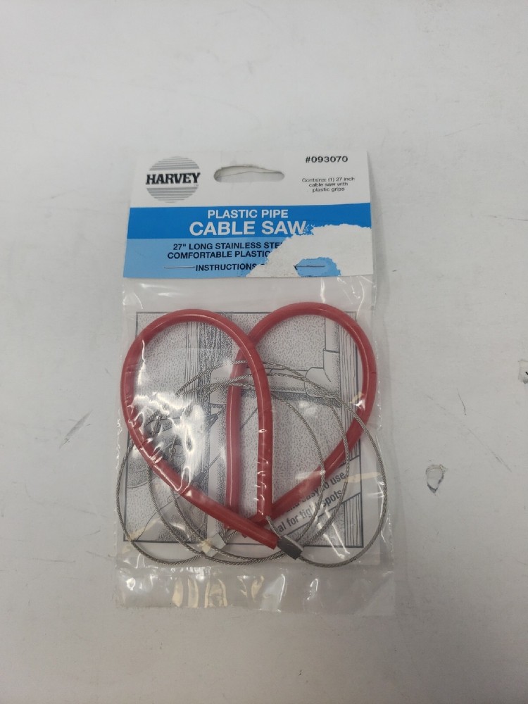Harvey 093070 Plastic Pipe Cable Saw