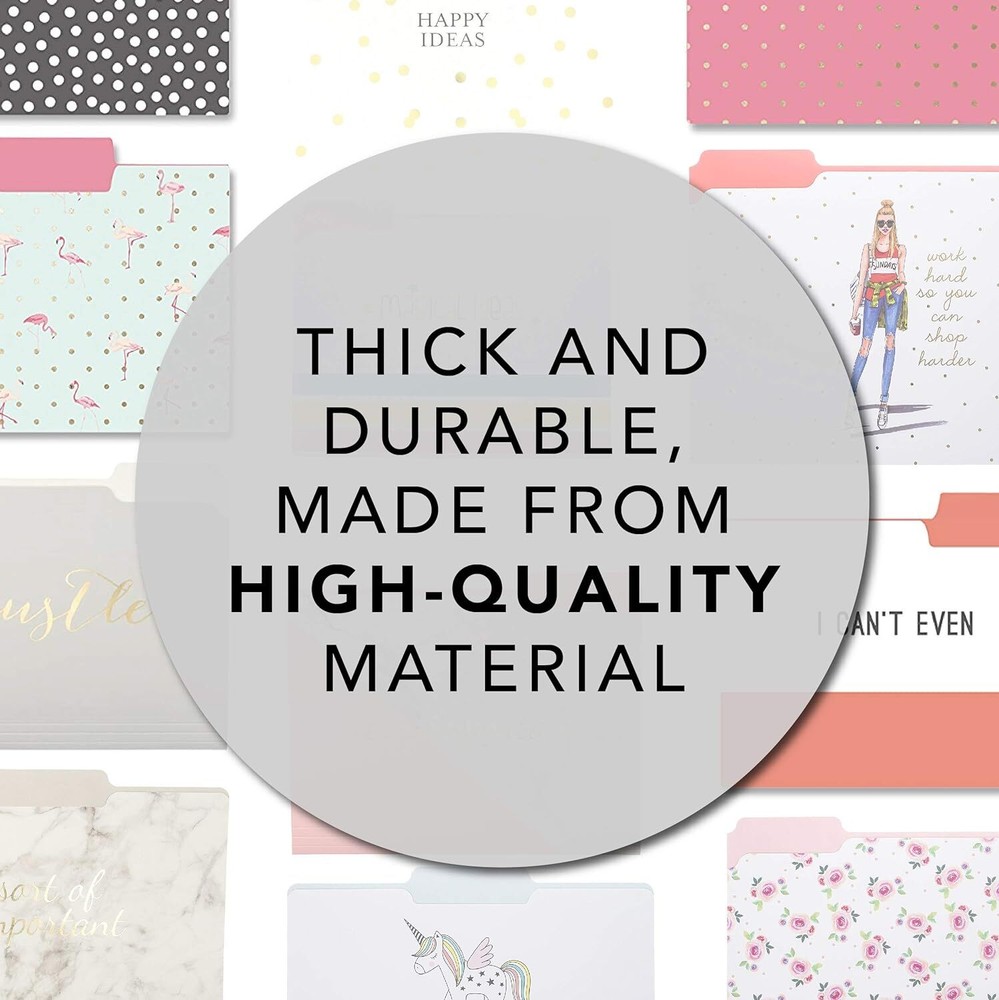 Graphique Hustle File Folder Set – Includes 9 Folders and 3