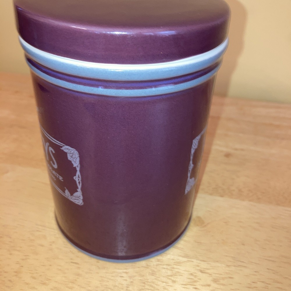 Hershey’s Remember Your First Collection Ceramic Canister 5”
