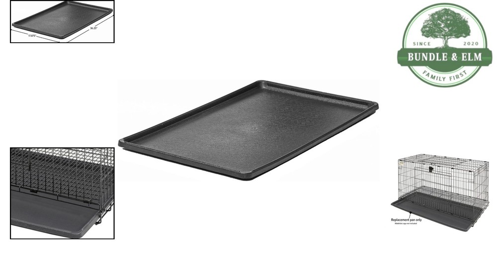 Medium Rabbit Cage Replacement Pan, Easy Clean Design with Leak Proof Feature