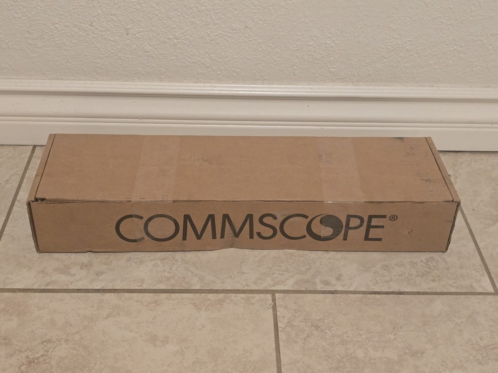 Commscope Unshielded Distribution Module Panel, M-series, 1U, 24 port, 760207274