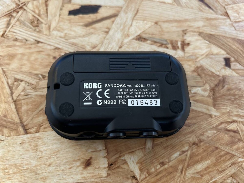 KORG PANDORA mini PX mini BK Black Personal Multi Effect Processor Tested