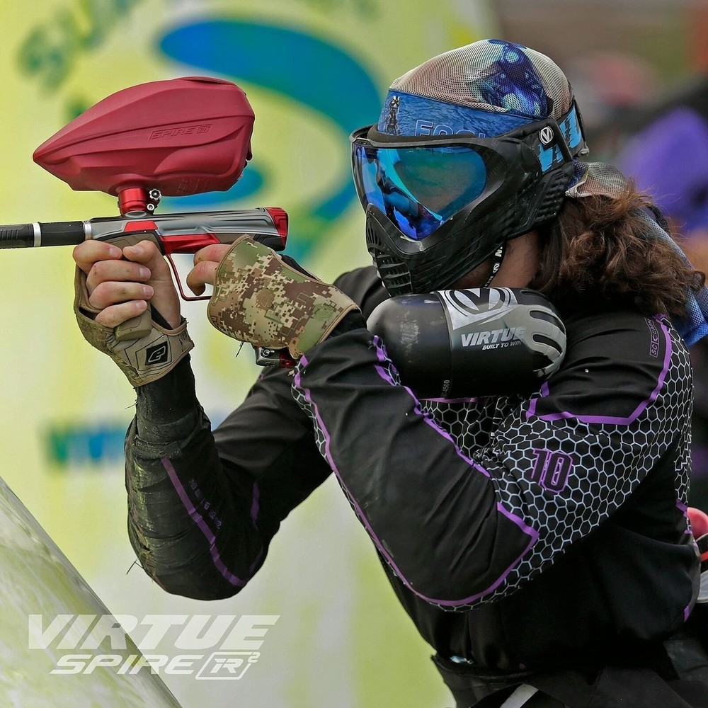 IR² Red VIRTUE Spire IR² Electronic Paintball Loader/Hopper
