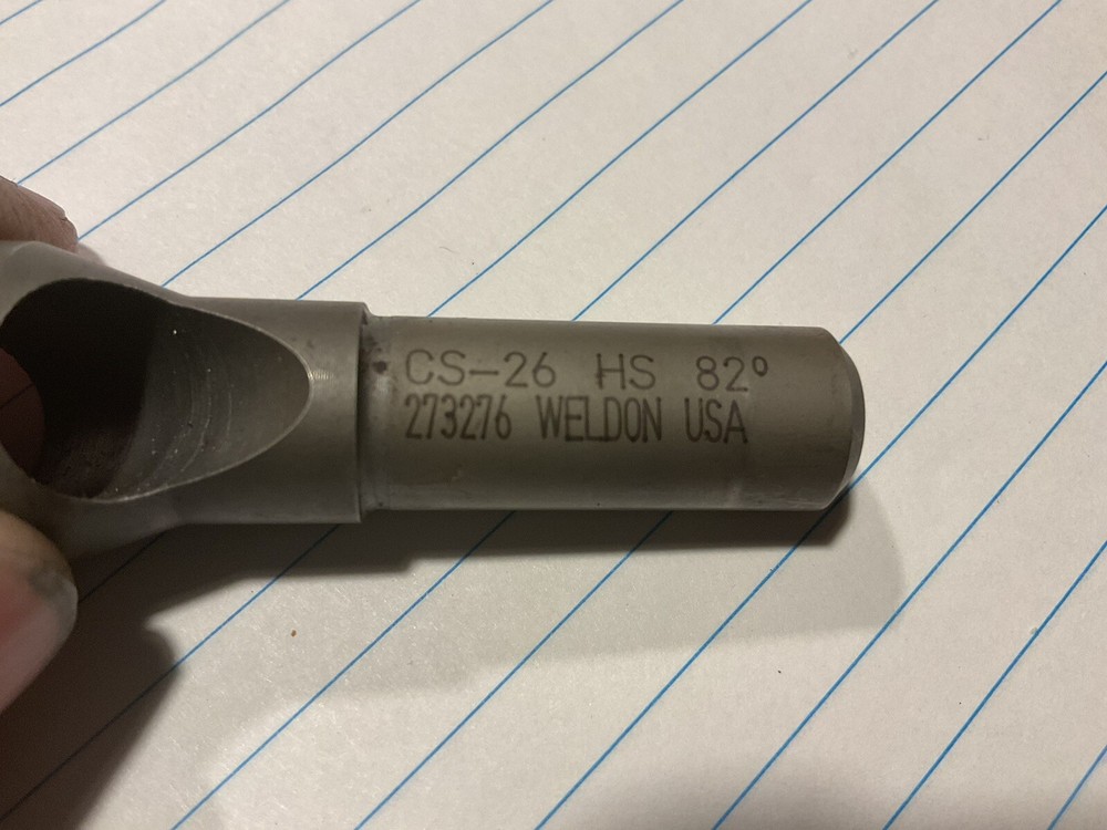 Used Weldon CS-26 HS82 Degree