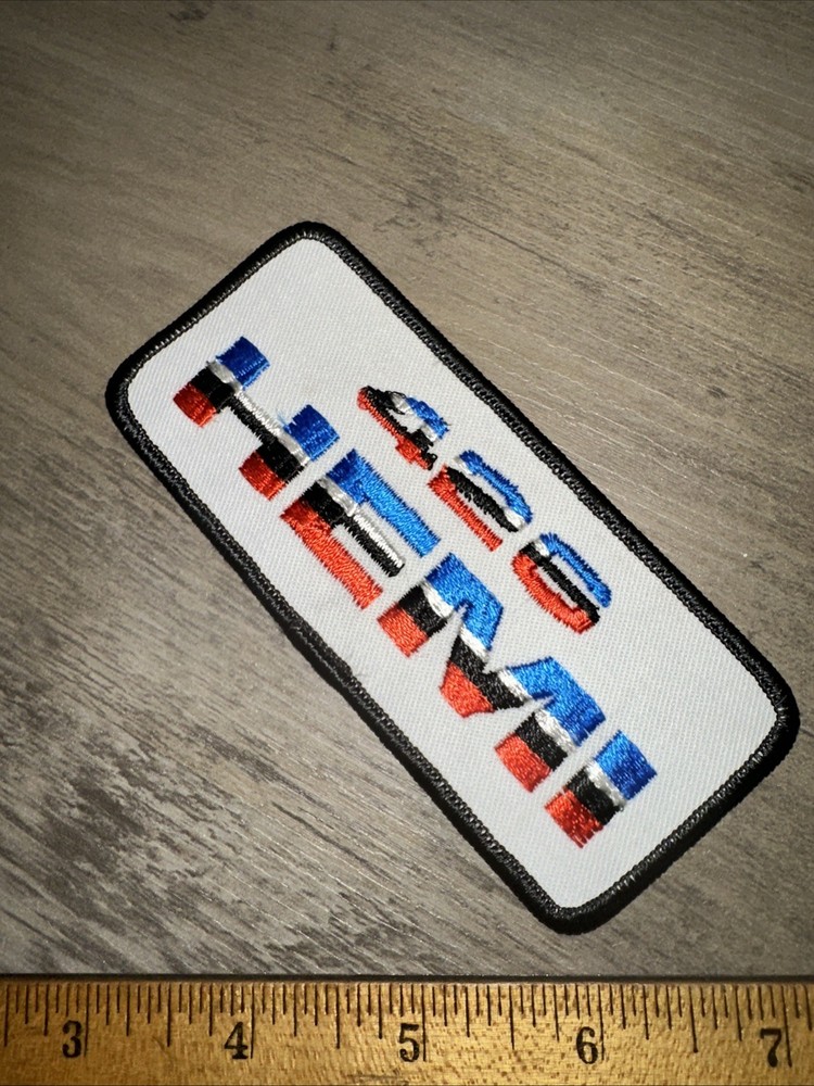 426 Hemi Patch For Jacket Hat Shirt Etc.