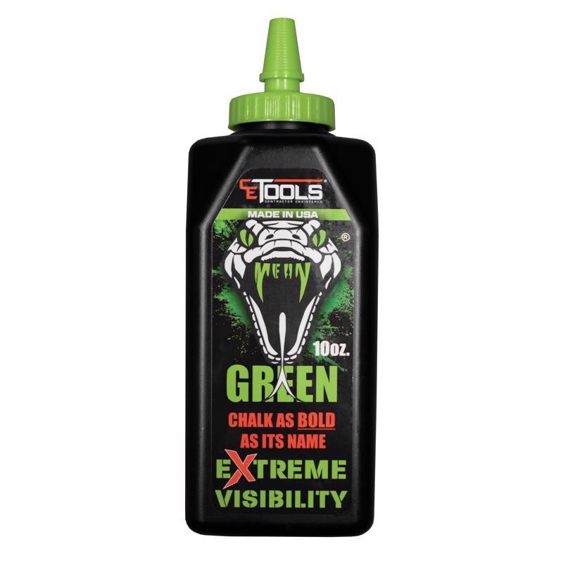 CE Tools 10 oz Standard Extreme Visibility Marking Chalk Fluorescent Green