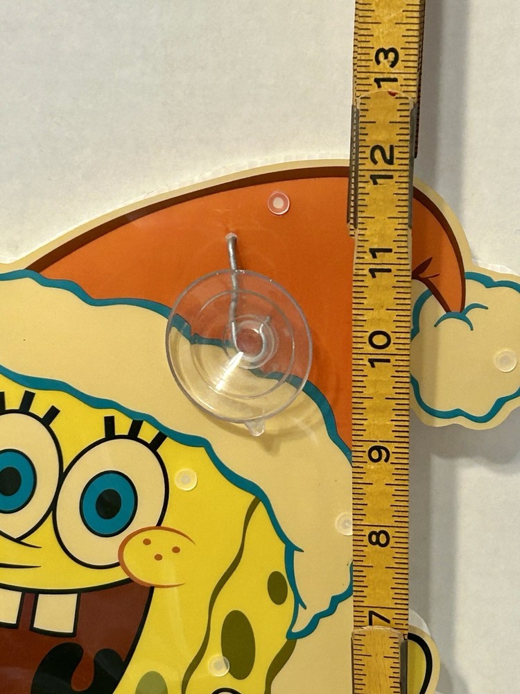 SpongeBob SquarePants 2011 Nickrlodeon 12”x 9” Christmas Light Plug In