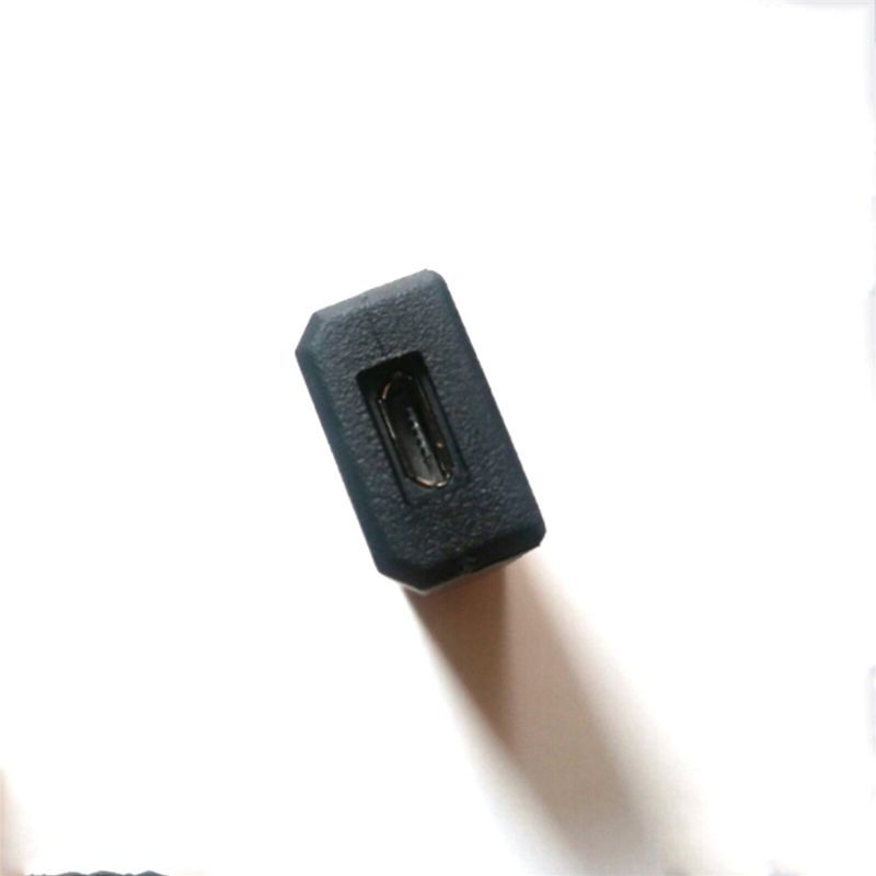 Wireless Mouse Accessories Black Micro-USB to USB Extension Port Adapter