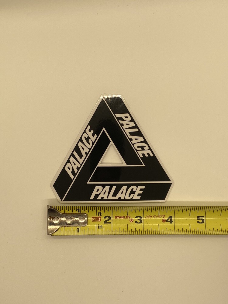 Palace Triferg Sticker Black White