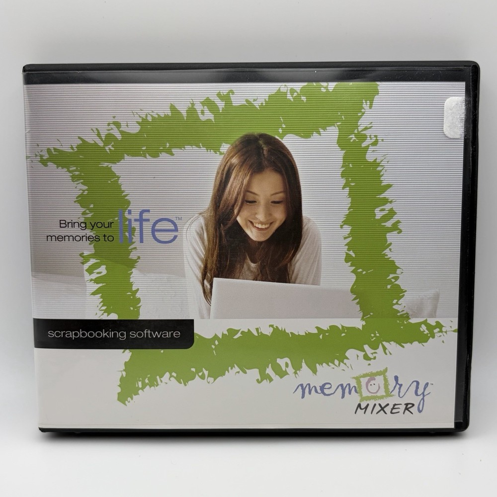Memory Mixer - Scrapbooking Software / CD-ROM / (4 Disc Set)